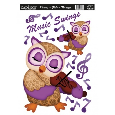 TRANSFER PARA TECIDOS 25X35CM FT-019