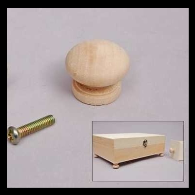 PUXADORES MADEIRA 2.3X2CM