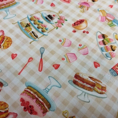 Tecido "Baker With Love" by Louise Nisbet for Michael Miller  65923