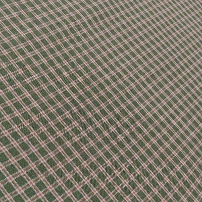 TECIDO HOMESPUN COTTON H104-SG CREME/VERDE