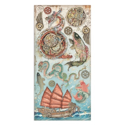 COLLECTABLES 10 FOLHAS - 15X30,5 (6”X12”) Sir Vagabond in Japan SBBV12