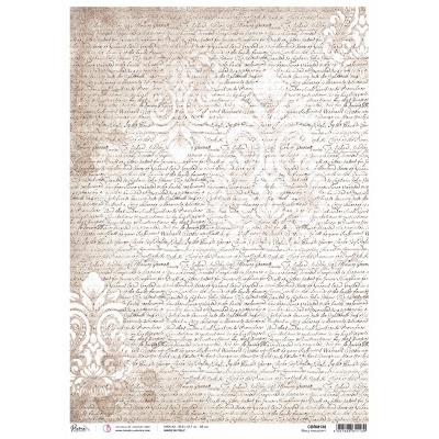 Papel de arroz A3 Noble manuscript  CIAO BELLA CBRM138