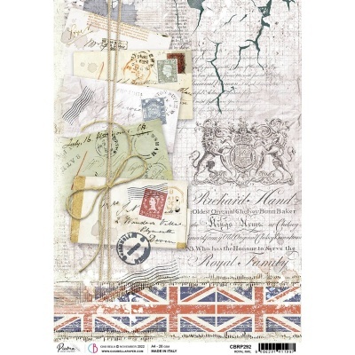 PAPEL DE ARROZ A4 PIUMA Royal mail MARCA: CIAO BELLA REFERENCIA: CBRP292