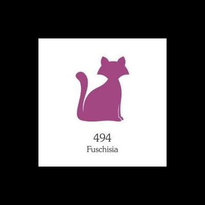 TINTA TECIDO GATO PRETO 40ML 494 Fuchsia