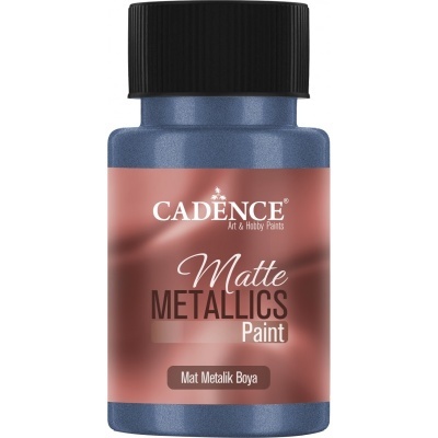 Tinta Metálica MATE 50ml Safira CADENCE  MMB20