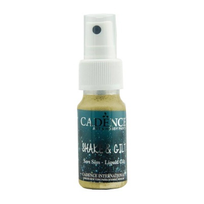 SHAKE & GILT 25ml  Ouro  CADENCE  889034