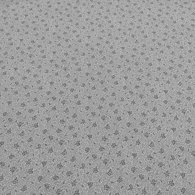 Tecido "Flower coordinate" Cru/Castanho B6131Z 1-1 T1092