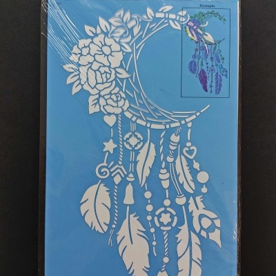 Stencil - caça sonhos - ST-362