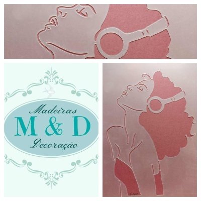 Stencil A4 20x30cm figura 7738A