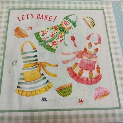 Tecido "Baker With Love" by Louise Nisbet for Michael Miller PAINEL 65927