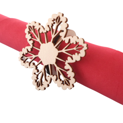 Argola guardanapo Floco de Neve 98433.1