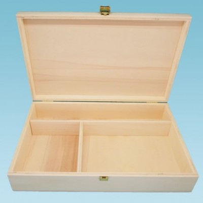 Caixa batizado de tampa lisa com 3 div.(35x30x9cm) 9563.1