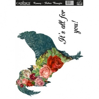 Transfer para TECIDOS 25x35cm FT-065