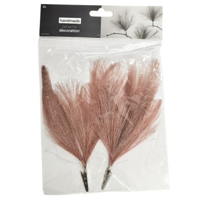 PANACHE/PENAS c/clip 18cm/15cm 2pcs