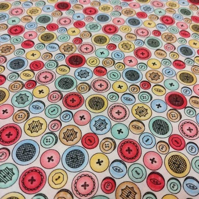 Tecido Maywood Studio "Measure Twice" by Kris Lammers 9895 T1539