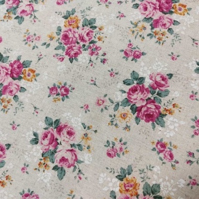 Tecido Quilt Gate "Old Rose" 41801-1A Rosas Bordeaux/Rosa velho