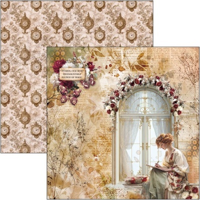 Bloco scrapbooking Ciao Bella BOOK LOVER 8"x8" CBH091