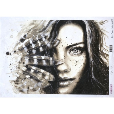 Papel arroz DreamArt Cadence A3 30x41cm PAD039