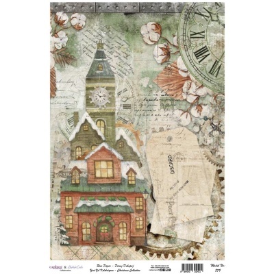 Papel arroz Cadence A3 PA879  30x41cm