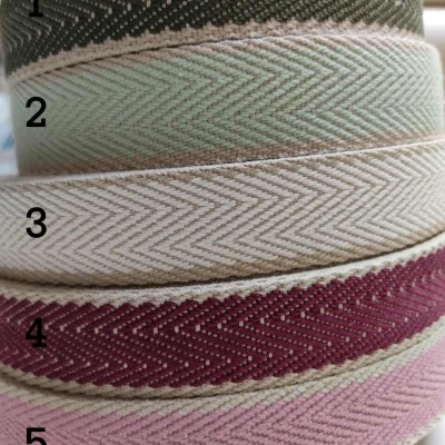 Percinta algodão 2 cores 30mm