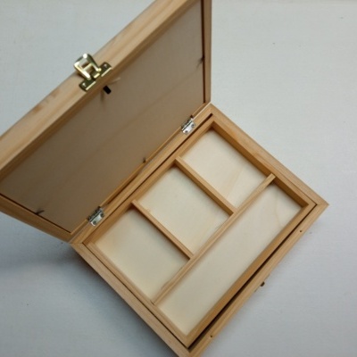 Caixa PINHO maciço c/2tab.265x205x100 251509230