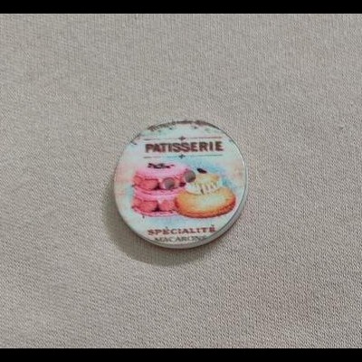 Botão "Tea Time" 28mm app