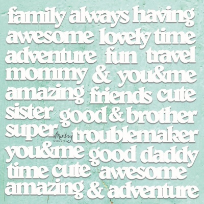 CHIPPIES DECOR 30,5X30,5 TITLES MT-CHIP2-D51