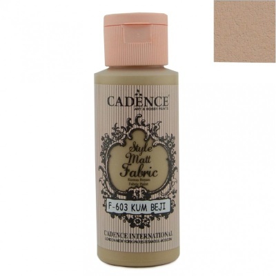 STYLE MATT FABRIC - Creme areia CADENCE F603