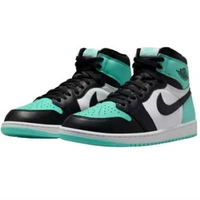 Ténis Nike Air Jordan One Retro HIGH OG White Black Green