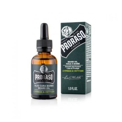 Óleo para Barba Proraso 30ml - Cypress & Vetyver