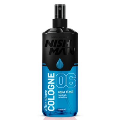 After Shave Cologne nº6 Aqua D'Asil Nishman 400ml