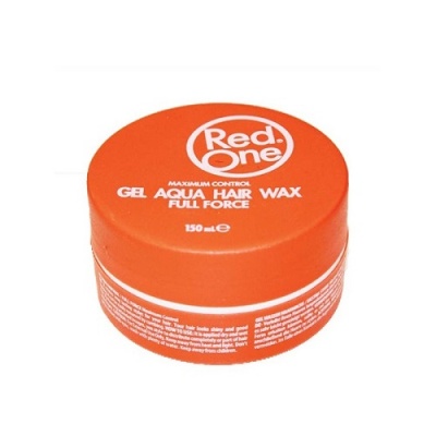 RED ONE Orange Aqua Hair Gel Wax 150ml