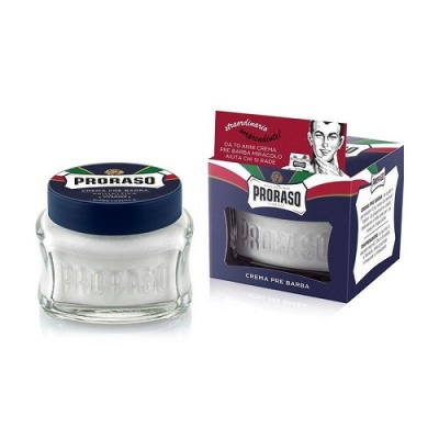 Creme Pré Shave Proraso 100ml - Aloe Vera e Vitamina E