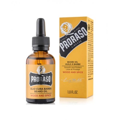 Óleo para Barba Proraso 30ml - Wood and Spice