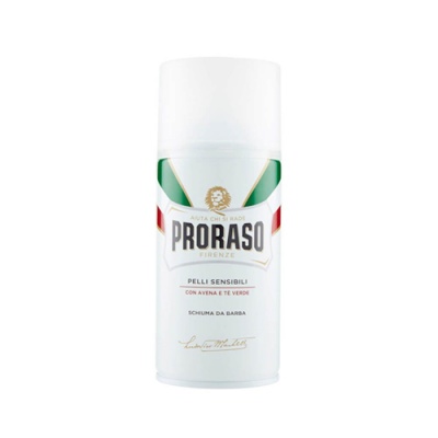 Espuma para barba Proraso Chá Verde e Aveia 300ml