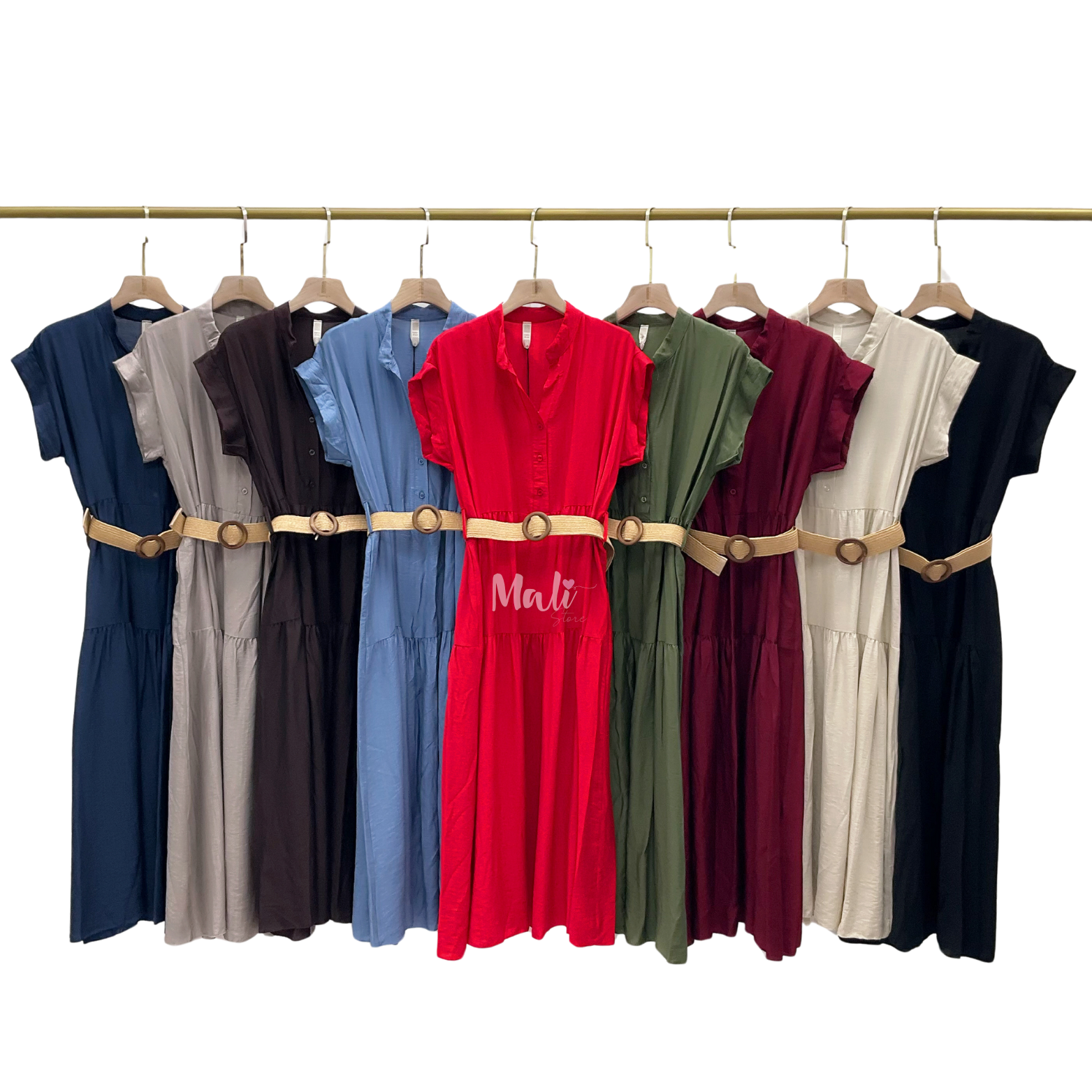 Vestido&#x20;Longo&#x20;Gabriela&#x20;-&#x20;Com&#x20;Cinto