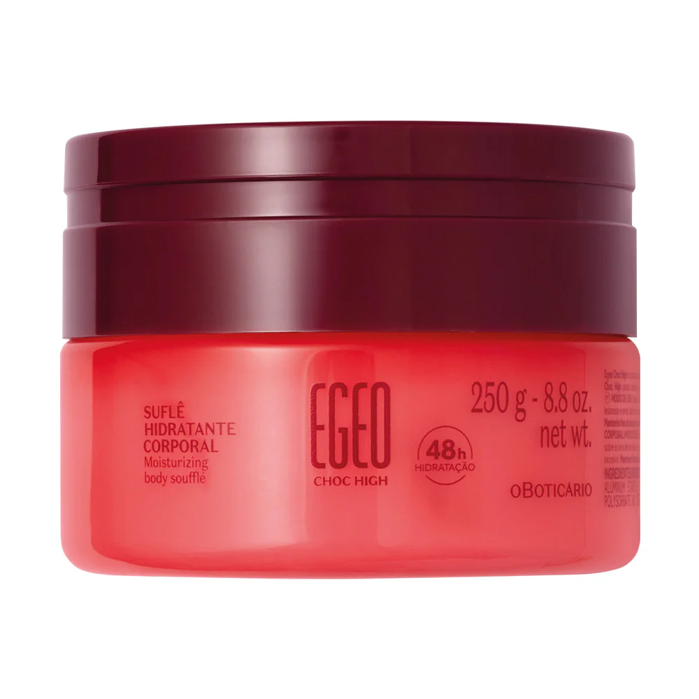 Suflê Hidratante Corporal Egeo Choc High 250g | O Boticário