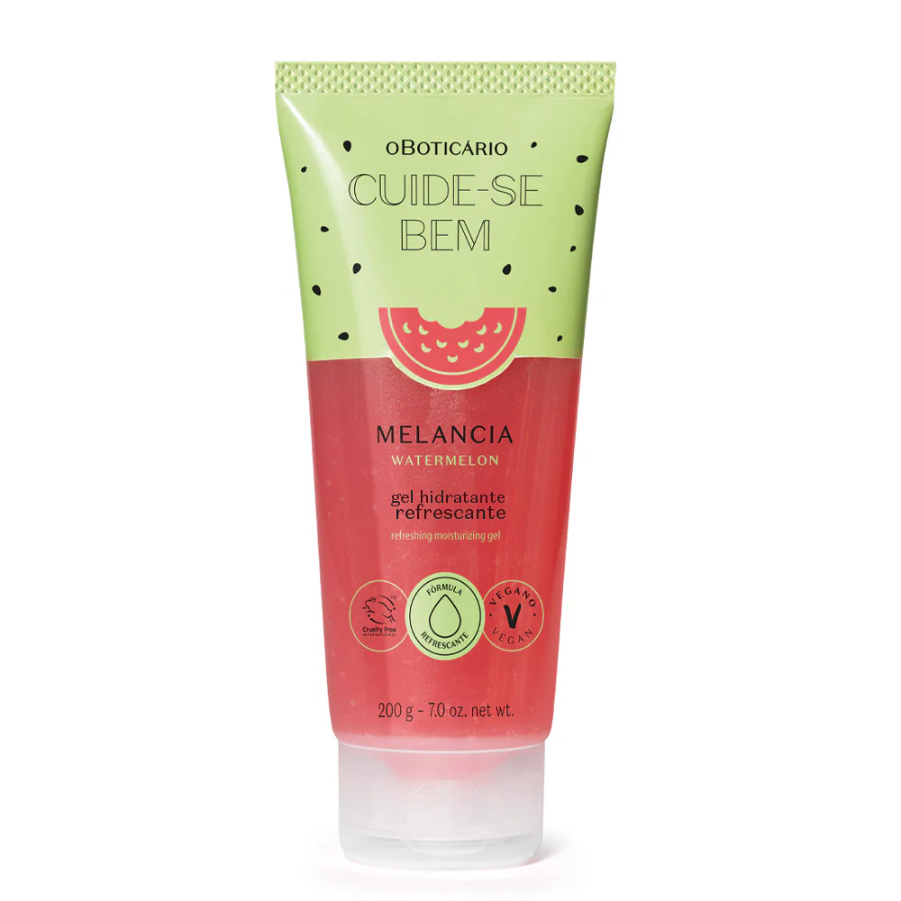 Gel Hidratante Refrescante Cuide-se Bem Melancia 200g | O Boticário