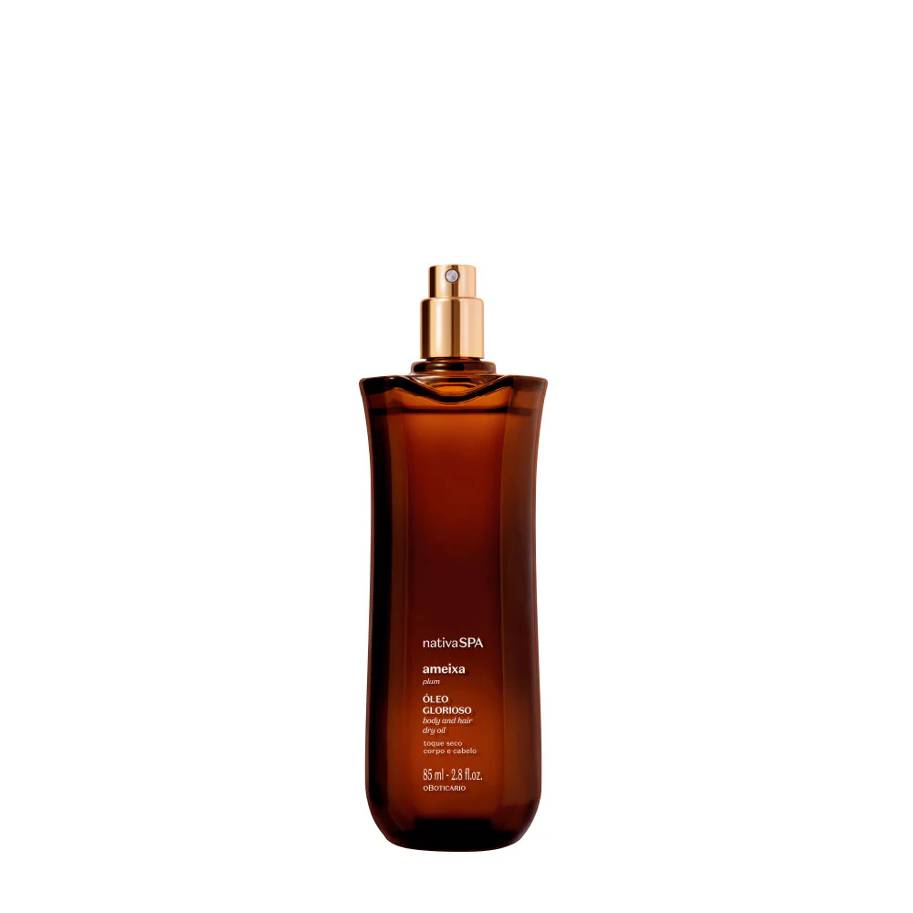 Óleo Glorioso para Corpo e Cabelo Nativa SPA Ameixa, 85ml | O Boticário