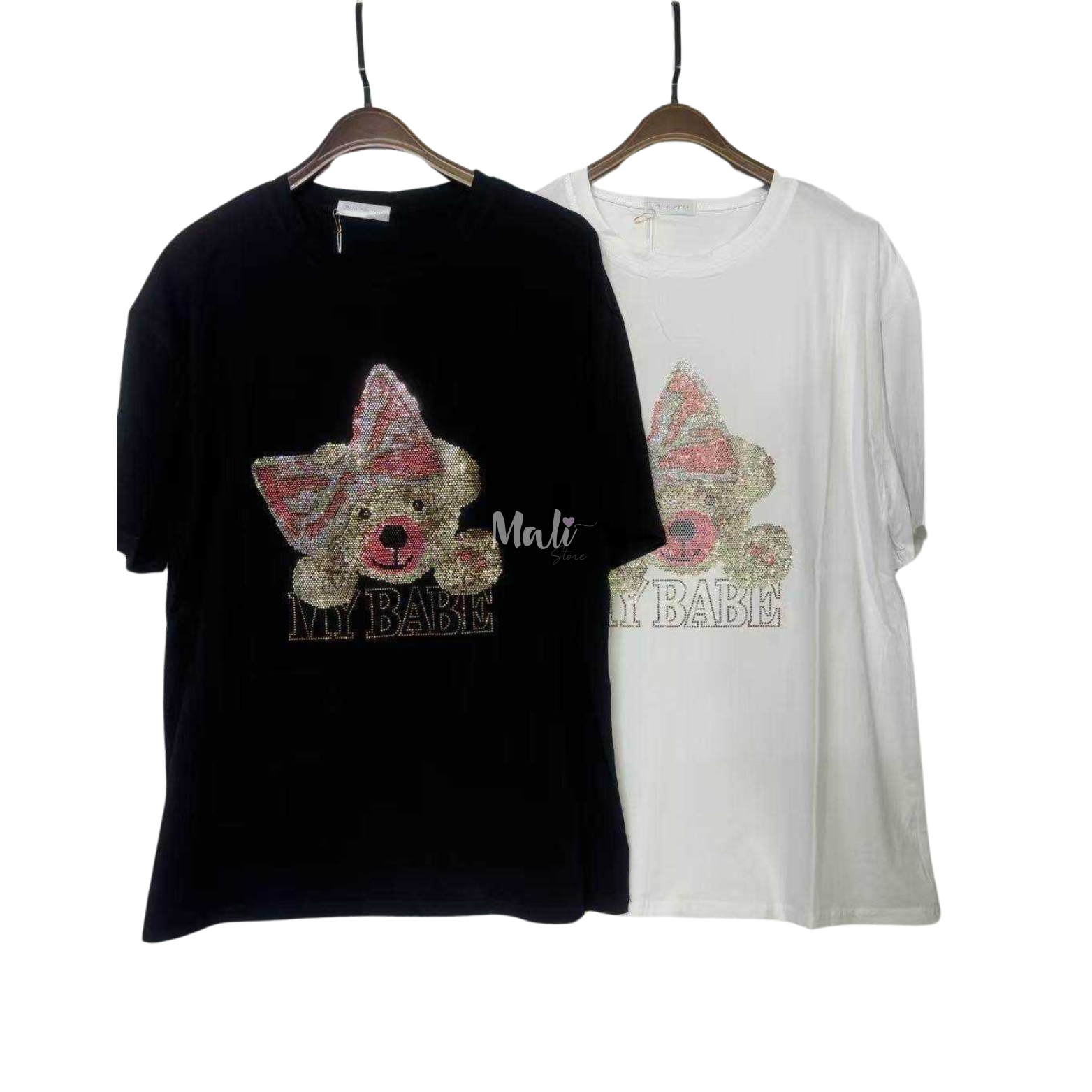 T-shirt&#x20;Teddy&#x20;Shine&#x20;La&#x00E7;o&#x20;-&#x20;Over&#x20;Size