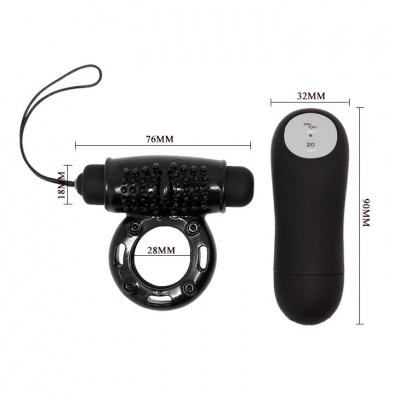 BAILE CONTROL REMOTE BLACK 20V RING