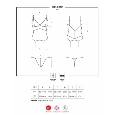 OBSESSIVE CORSET 810