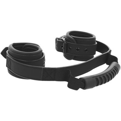 FETISH SUBMISSIVE CUFFS WITH PULLER