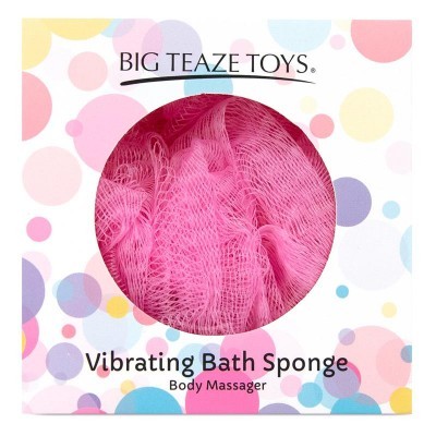 BATH SPONGE WITH VIBRATING BULLET