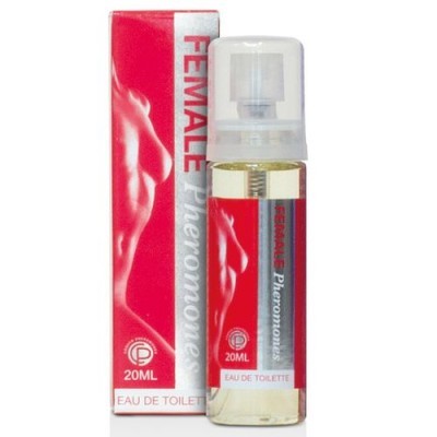 Frasco e caixa de perfume Female Pheromones 20ML