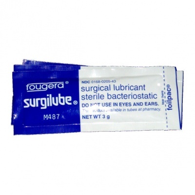 STERILE LUBRICANT SACHETS-PACK