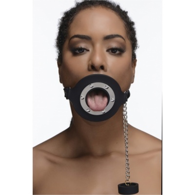 PIE HOLE SILICONE FEEDING GAG
