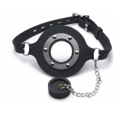 PIE HOLE SILICONE FEEDING GAG