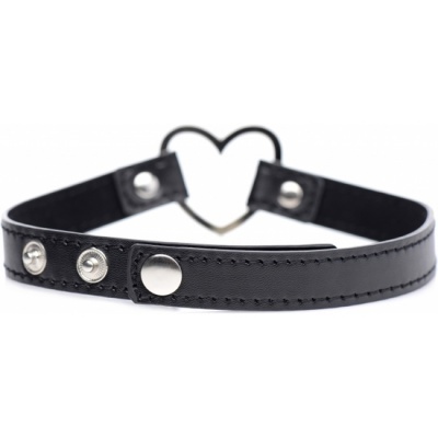 DARK HEART CHROME CHOKER