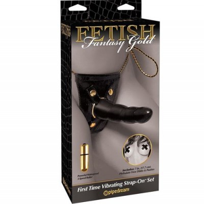 FIRST TIME VIBRATOR STRAP-ON